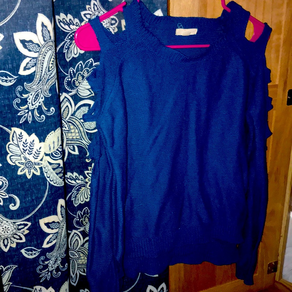 Woman’s knit winter sweater